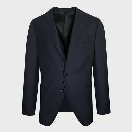 Blue Tailoring Men Jacket Wool Autumn Winter