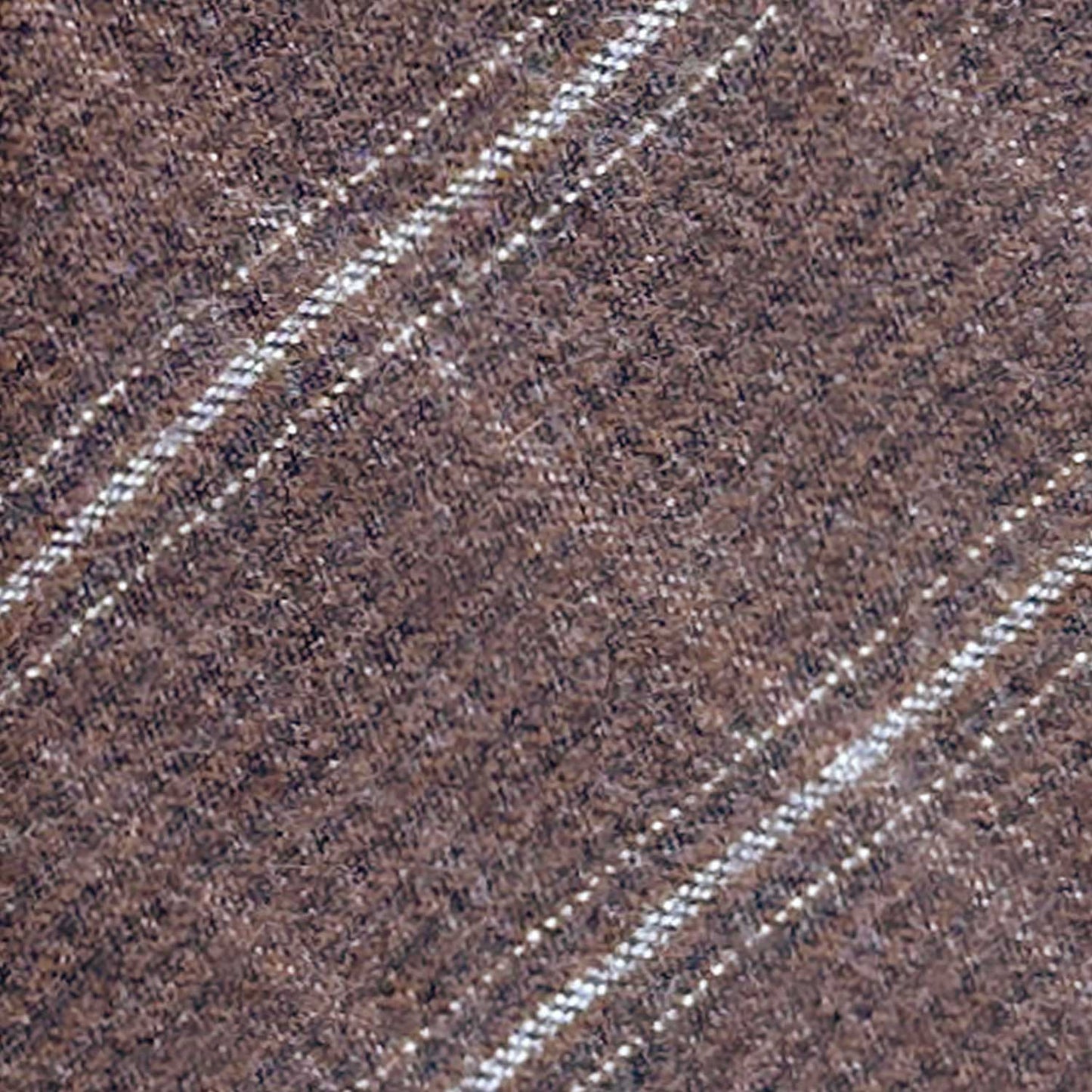 Windowpane Brown Wool Tie, buy on Wools Boutique Uomo Geneva